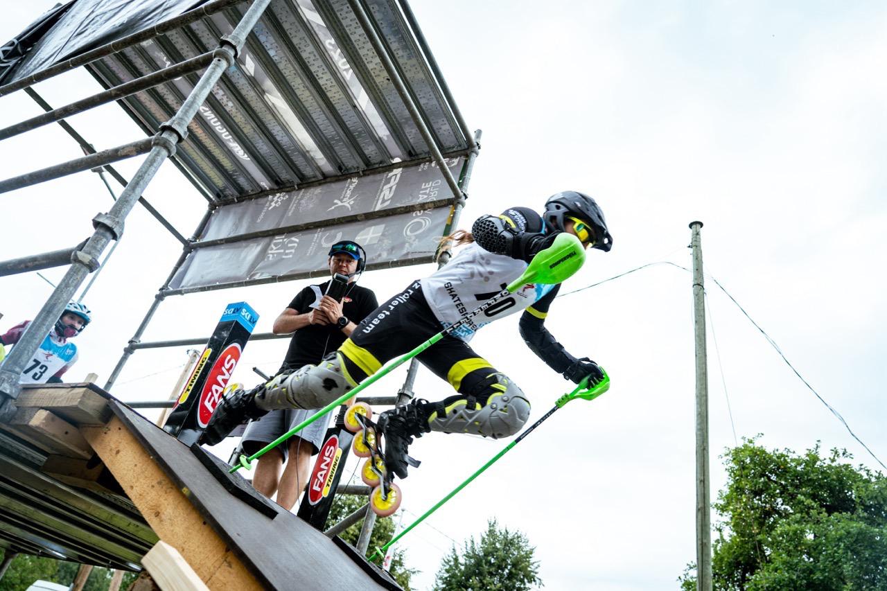 Gamba Giulia, Inline alpine slalom