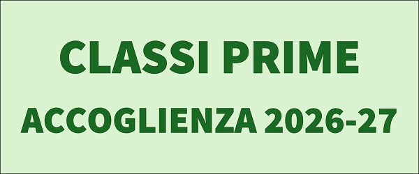 Accoglienza classi Prime_banner