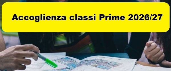 Classi prime 2026-27